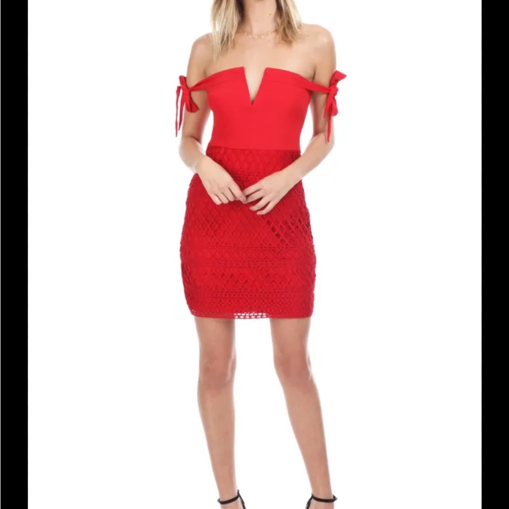 Style stalker red dress size S